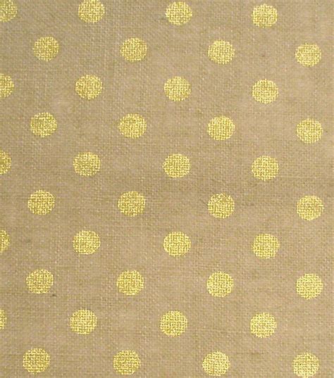 metallic gold dot burlap fabric|Premium (Gold) Jute Burlap Fabric .